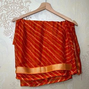 Printed Chiffon Saree